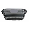 A4 12-16 S4 GRILLE (أسود)