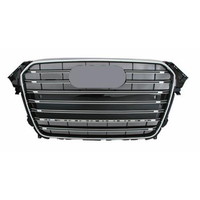 A4 12-16 S4 GRILLE (أسود)