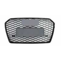 A6 16 RS6 GRILLE (أسود)