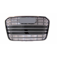A6 12-15 S6 GRILLE (أسود)
