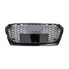 A5 18 RS5 GRILLE (W LOGO) إطار أسود