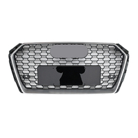 A4 17 RS4 GRILLE (W LOGO) إطار فضي