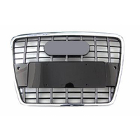 A6 08-11 S6 GRILLE (أسود)